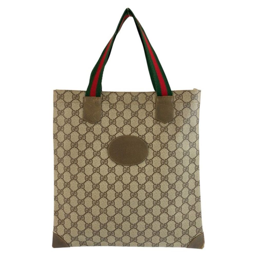 Gucci GG Supreme Sherry Line Tote Bag